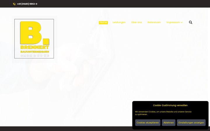 Screenshot of brennert-bau.de
