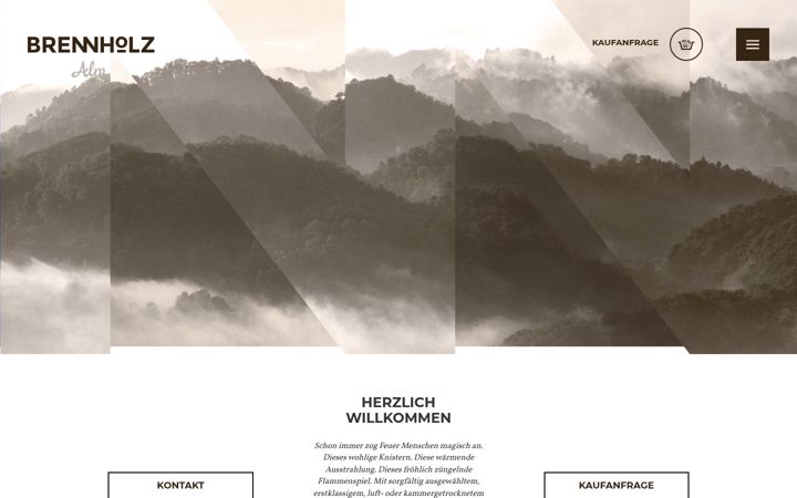 Screenshot of brennholz-alm.de