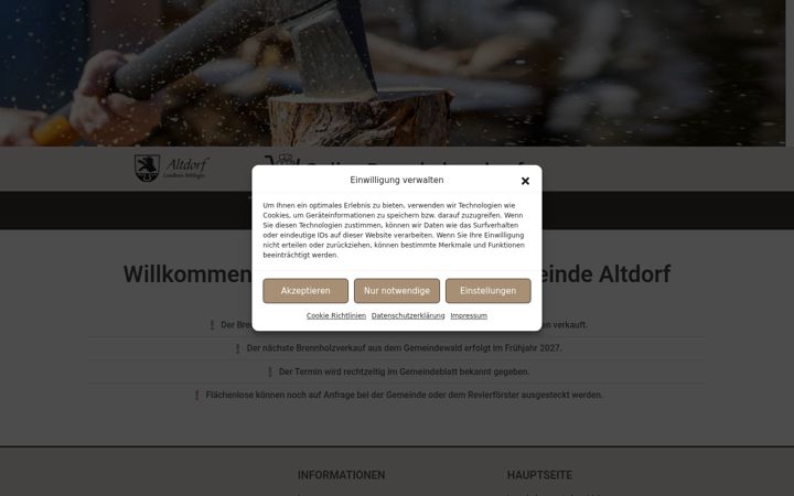 Screenshot von brennholz-altdorf-bb.de