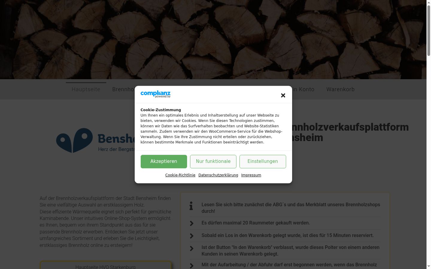 Snímek obrazovky baneru souhlasu zobrazeného před jakoukoli interakcí