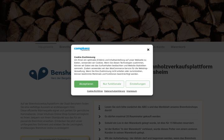 Screenshot von brennholz-bensheim.de