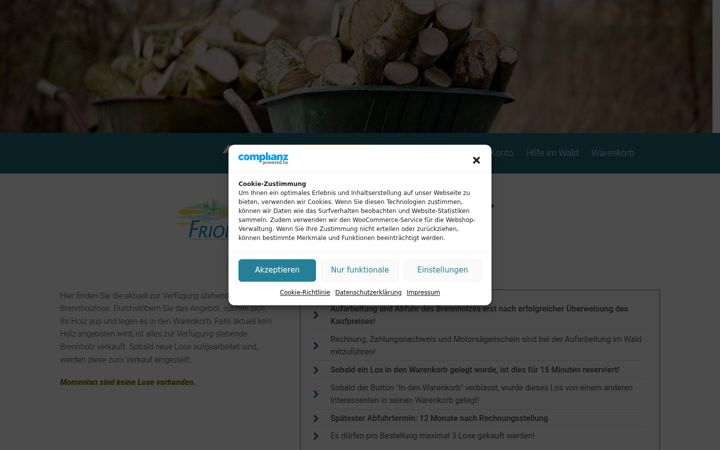 Screenshot von brennholz-friolzheim.de