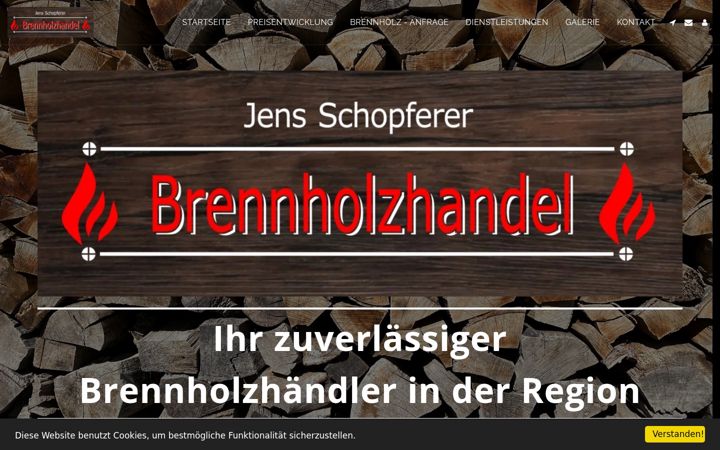 Screenshot of brennholz-jens.de
