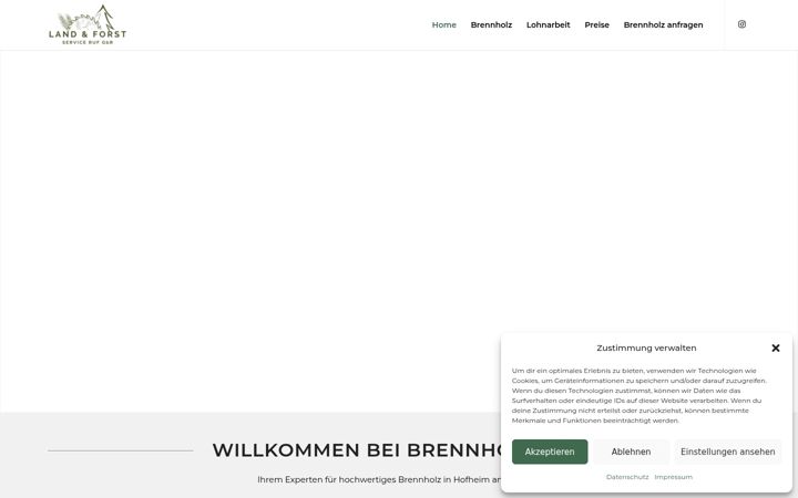 Skärmbild av brennholz-ruf.de