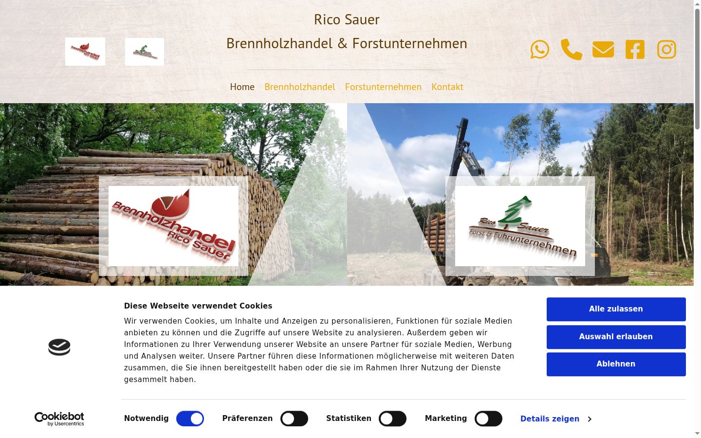 Screenshot van de toestemmingsbanner zoals getoond vóór enige interactie