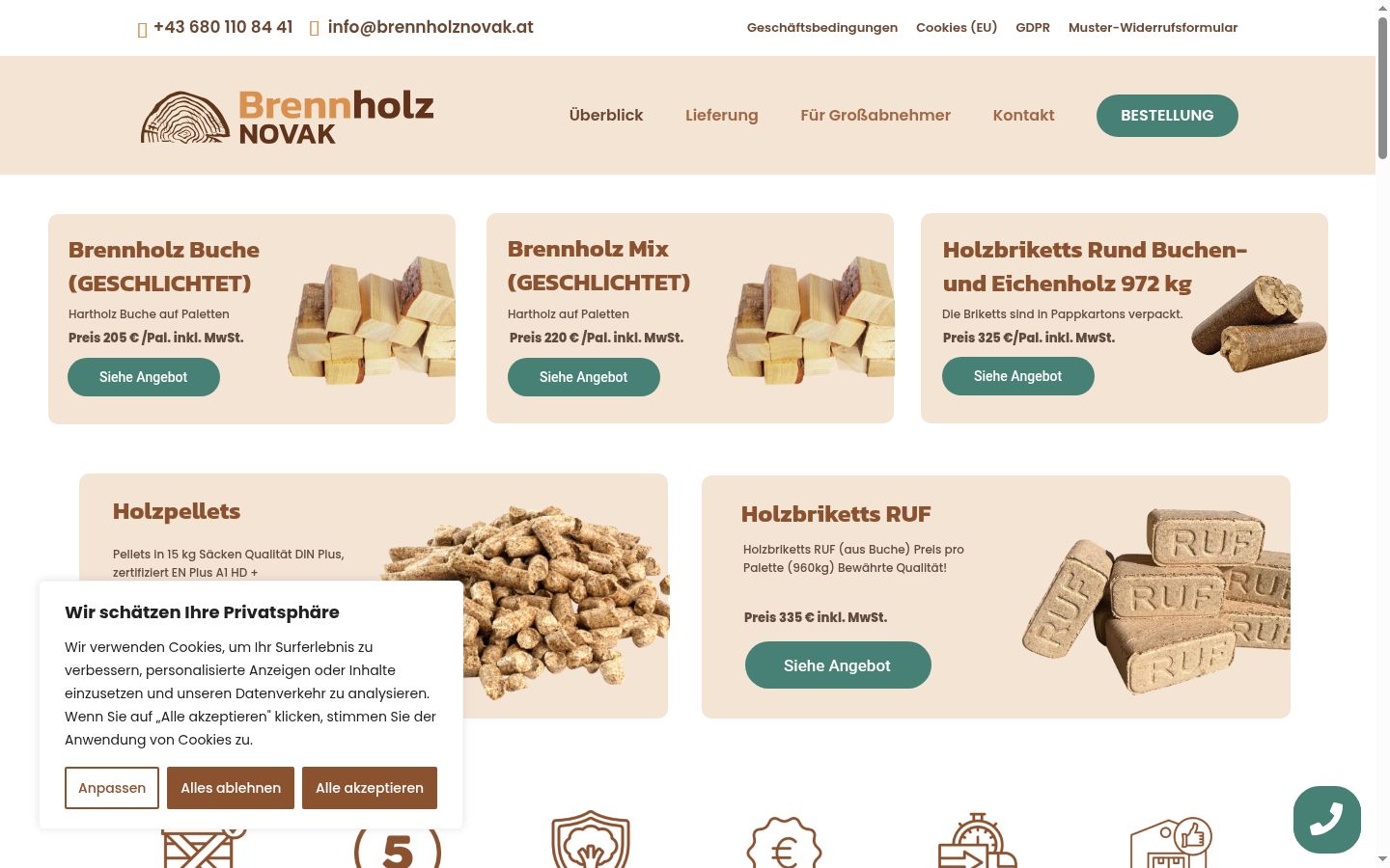 Sutikimo reklamjuostės, rodytos prieš bet kokią sąveiką, ekrano kopija