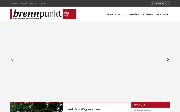 Screenshot of brennpunkt.lu