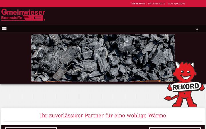 Captura de ecrã de brennstoffe-gmeinwieser.de