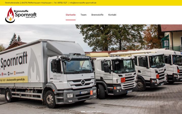 Screenshot of brennstoffe-spornraft.de