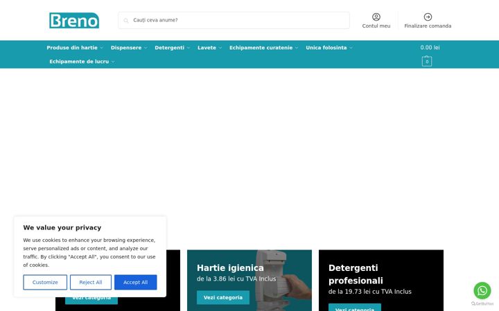 Screenshot of breno.ro
