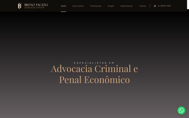 Screenshot of brenofacioli.com.br