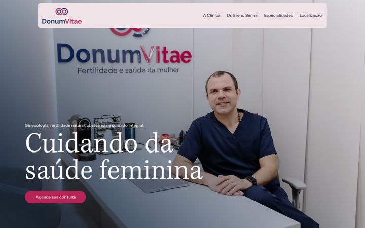 Screenshot of brenosenna.com.br