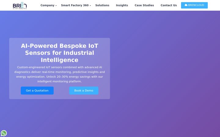 Screenshot of brenpower.co