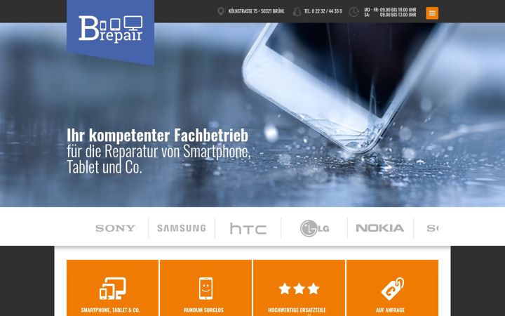 Screenshot of brepair.de
