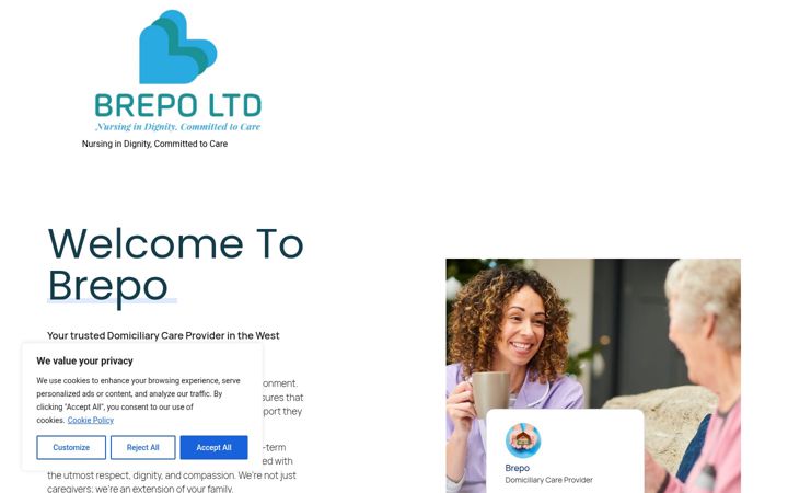 Screenshot ta' brepo.co.uk