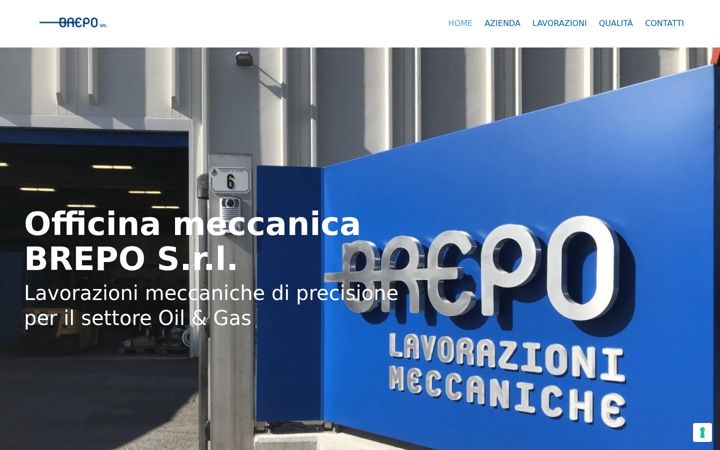 Zrzut ekranu brepolavorazionimeccaniche.it