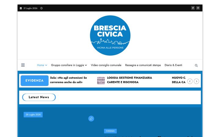 Zrzut ekranu bresciacivica.it