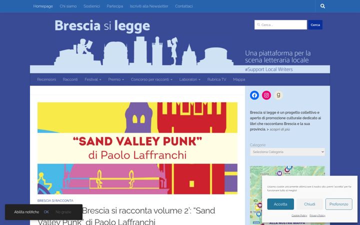 Zrzut ekranu bresciasilegge.it