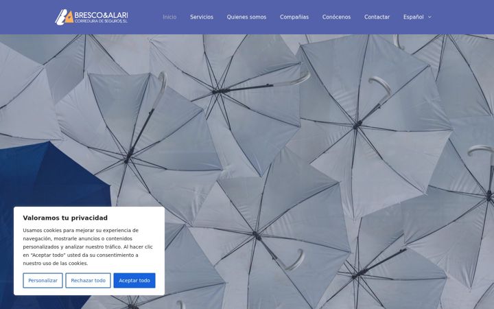 Screenshot of brescoalari.com