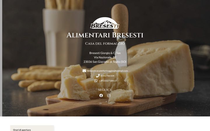 Screenshot of bresesti.it