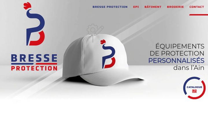 Screenshot of bresse-protection.fr