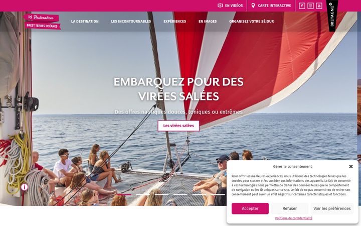 Ekrānuzņēmums no brest-terres-oceanes.fr
