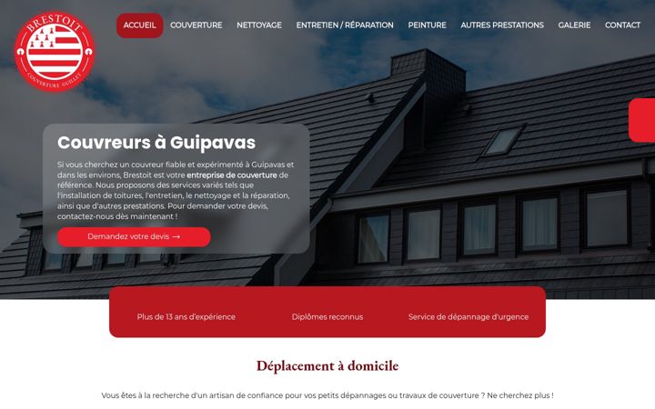 Screenshot of brestoit.fr