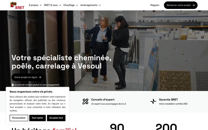 Screenshot of bret-vesoul.fr
