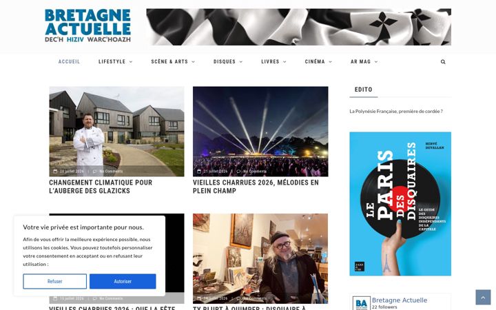 Screenshot of bretagne-actuelle.com