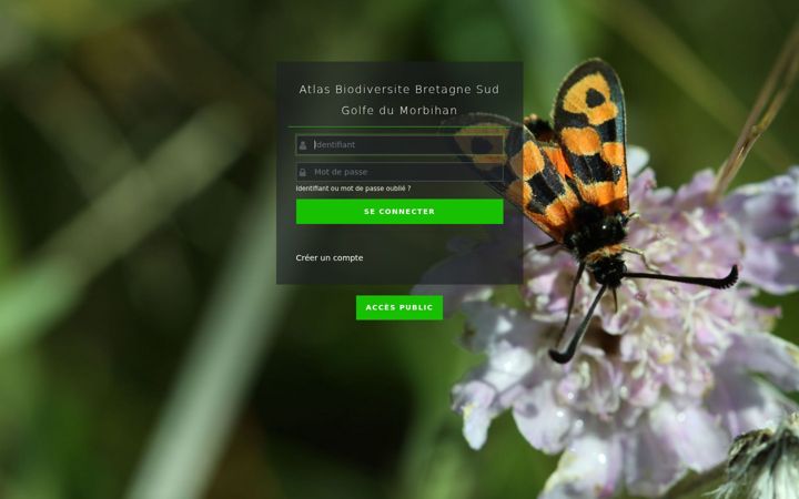 Screenshot of bretagne-biodiversite.fr