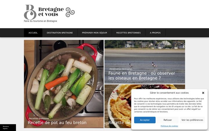 Screenshot of bretagne-et-vous.fr