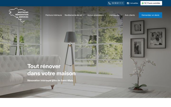 Screenshot of bretagne-renovation-services.com