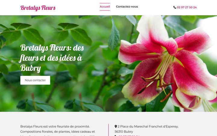 Zrzut ekranu bretalysfleurs.fr