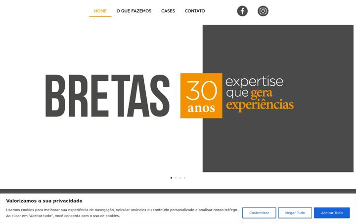 Screenshot του bretascomunicacao.com.br