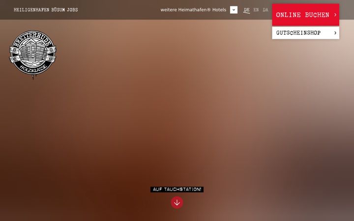 Screenshot of bretterbude.de