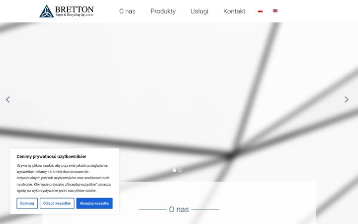Screenshot of bretton.pl