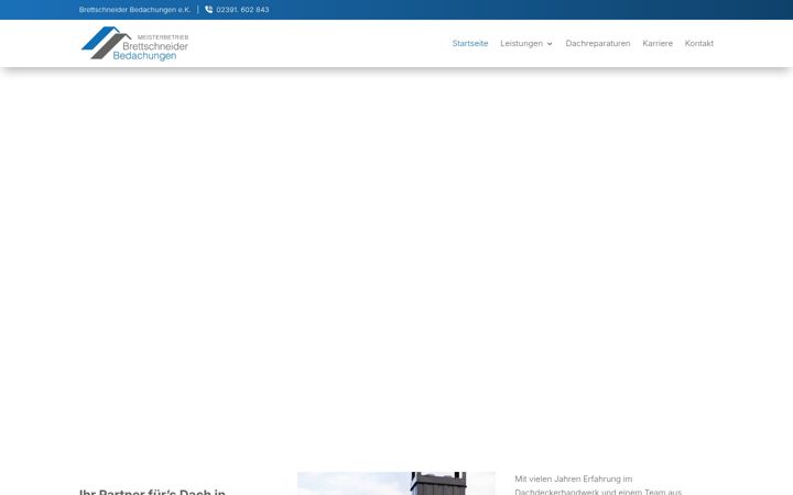 Screenshot ta' brettschneider-bedachungen.de
