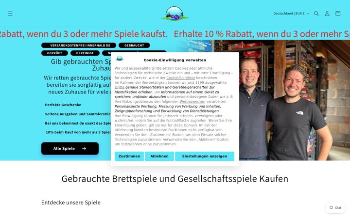 Screenshot of brettspielimperium.com