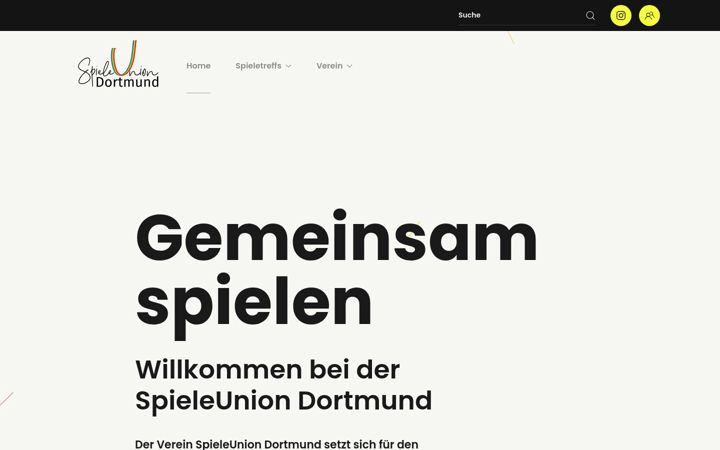 Screenshot του brettspielunion-dortmund.de