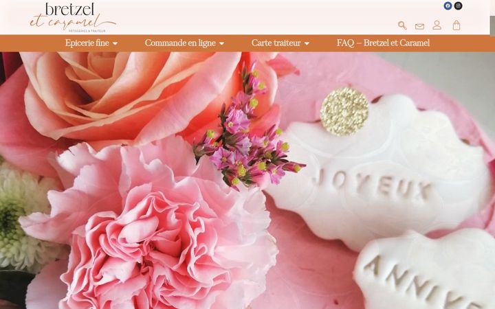 Screenshot of bretzel-et-caramel.fr