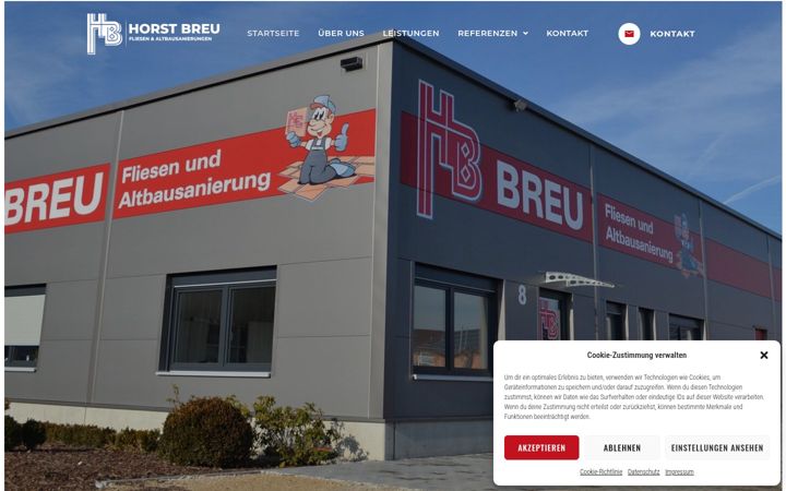 Screenshot of breu-horst-fliesen.de