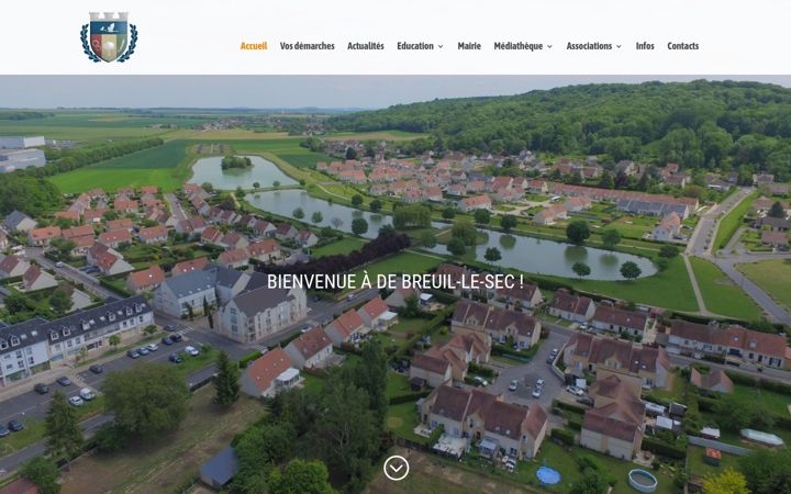 Zrzut ekranu breuillesec.fr