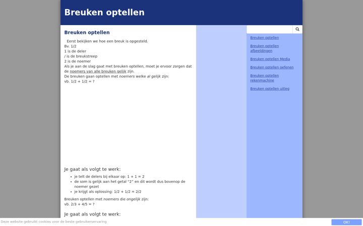 Screenshot of breukenoptellen.nl