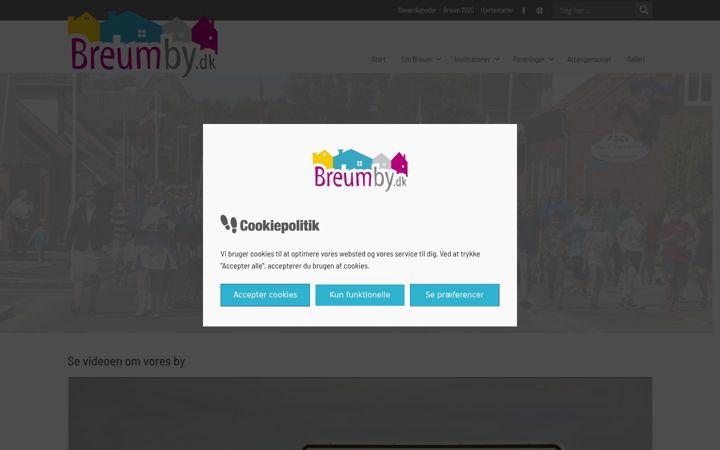 Screenshot of breumby.dk