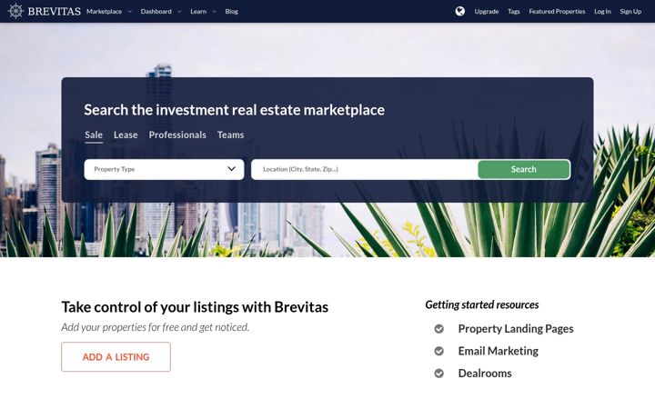 Screenshot of brevitas.com