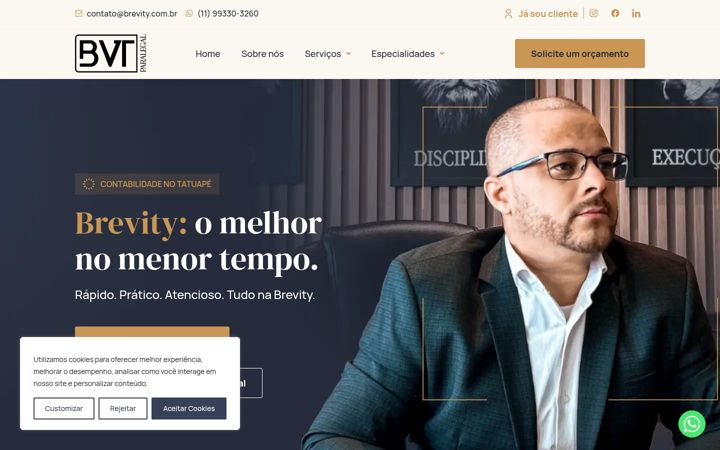 Screenshot του brevity.com.br