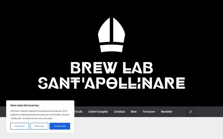 Capture d'écran de brewapollinare.it