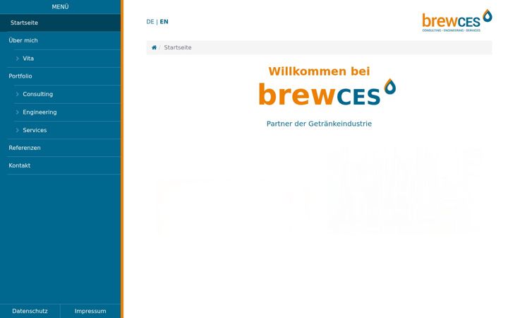 Screenshot of brewces.de