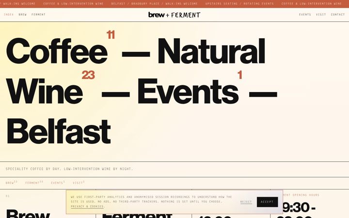 Screenshot of brewferment.com