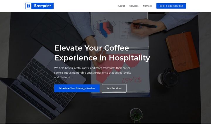 Screenshot of brewprint.mt